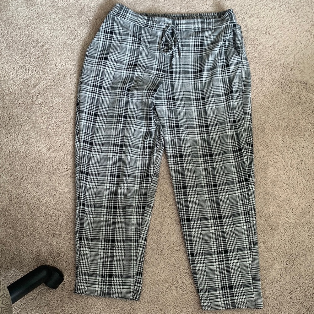 Checkered Pants